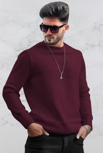 CRIMP Men's Poly Cotton Sweatshirt