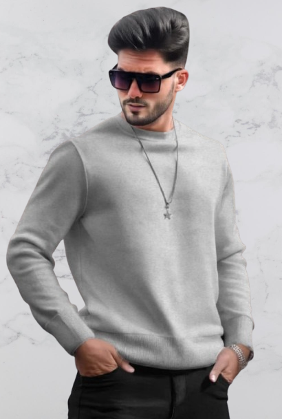 CRIMP Men's Poly Cotton Sweatshirt